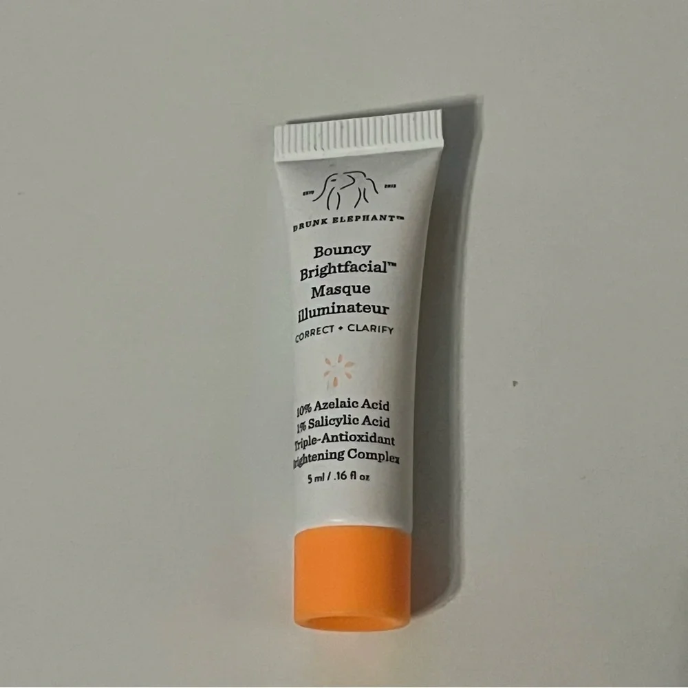 💎 Drunk Elephant Bouncy Brightfacial Masque deluxe sample